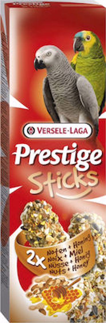 VERSELE-LAGA STICKS PARROT NUTS & HONEY 2 X 70G VERSELE-LAGA STICKS PARROT NUTS & HONEY 2 X 70G